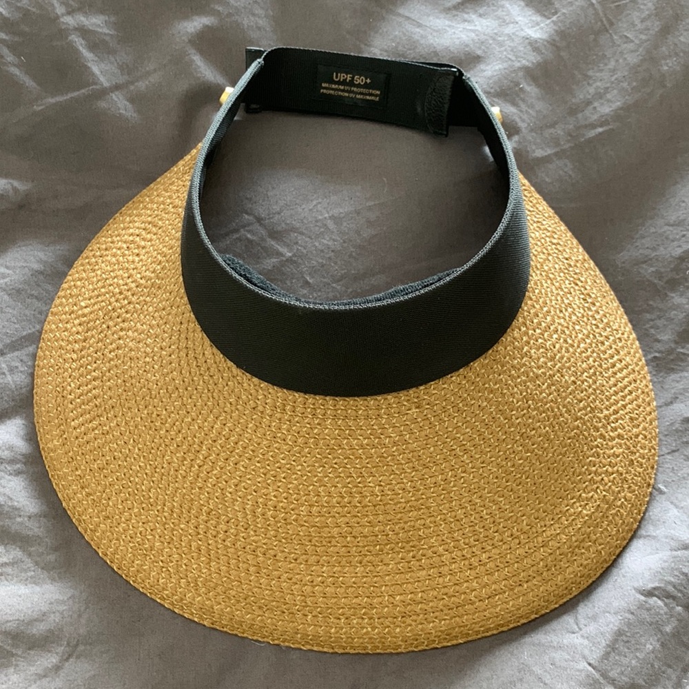 Eric Javits Champ ii visor straw hat